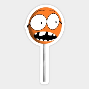 Lollipops have feelings Sticker